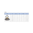 thumbnail image 7 of New Years Baby Girl Outfit Long Sleeve Romper Bear Suspender Skirt with Headband New Years Eve Clothes Sets, 7 of 7