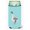 Grey - Blue Check, variant on Buff Grey Back Goose Blue Check Tall Boy Beverage Insulator Hugger