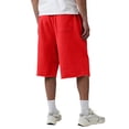 thumbnail image 5 of Hsovts 2026 Men's Baggy Sweat Shorts Lightweight Under Knee Casual Drawstring Y2K Shorts Loose Fit Gym Shorts Hot Pink M, 5 of 6