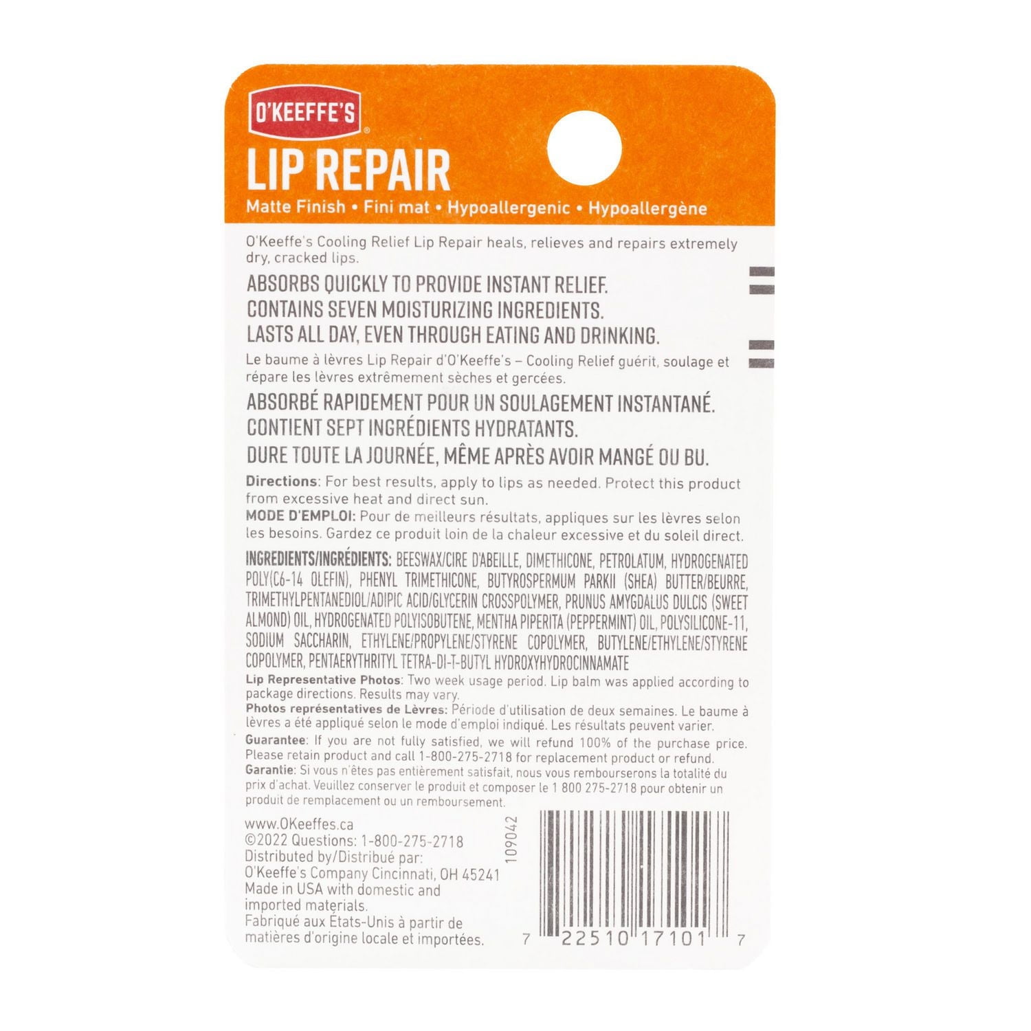 Lip Repair Cooling Balm Stick, 4.2 g