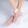 thumbnail image 2 of NOKIO Bottes de Randonnée Imperméables pour Femmes Mi-Mollet Chaussures de Randonnée Durables Traction Confortables Bottes d'Extérieur pour la Marche Tenue Décontractée, 2 of 9
