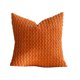 thumbnail image 2 of Funda de almohada navideña 3D - Funda de almohada de sofá mullida 45x45cm, cojín decorativo navideño para cama y sofá - Poliéster, naranja, amarillo, gris azul, caqui, 2 of 6