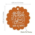 thumbnail image 6 of Inkdotpot Silver Foil Paper Hang Tags Thank You From The New Wedding Favor Tags 100 Piece, 6 of 6