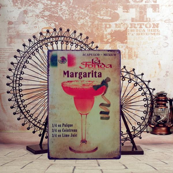 Arte de Cartel Metal Muestra licencia Póster Estaño Colgante de Bebidas de Imagen Vintage Soledad Metal muestra del vintage