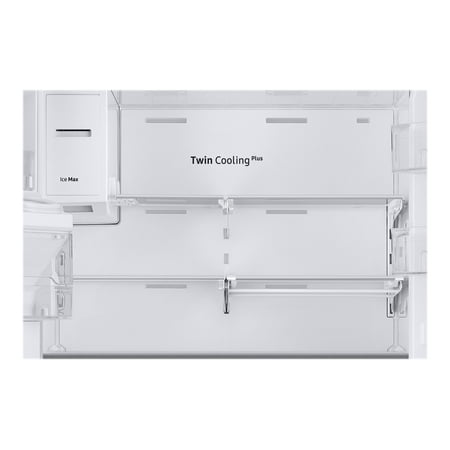 Samsung - 22.6 Cu. Ft. 4-Door Flex French Door Counter-Depth Refrigerator - Tuscan Stainless Steel