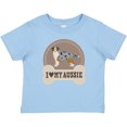 thumbnail image 3 of Inktastic Australian Shepherd Toy Aussie Boys or Girls Baby T-Shirt, 3 of 5