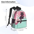thumbnail image 2 of Fotbe Cats On Broomstick Mochila Ligera Casual para Laptop para Hombres y Mujeres, Mochila Impermeable de Uso Diario, Mochila para Universidad, 2 of 6
