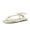 Gold, variant on Cushionaire Alias Squared Toe Womens Sandals, T-Strap Flat Sandal with Cushioned Footbed and Adjustable Ankle Strap
