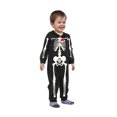 thumbnail image 3 of Oalirro Matching Family Halloween Costumes Pajama Sets Skeleton Printed Hooded Long Sleeve Pjs 2Pcs S-XXL, 3 of 5