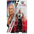 thumbnail image 3 of WWE The Rock Action Figure, Main Event Series #156, 6-inch Collectible with Articulation, 3 of 8