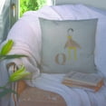 thumbnail image 3 of Carolines Treasures BB5742PW1414 Alphabet Q for Quail Fabric Decorative Pillow  14Hx14W multicolor, 3 of 4