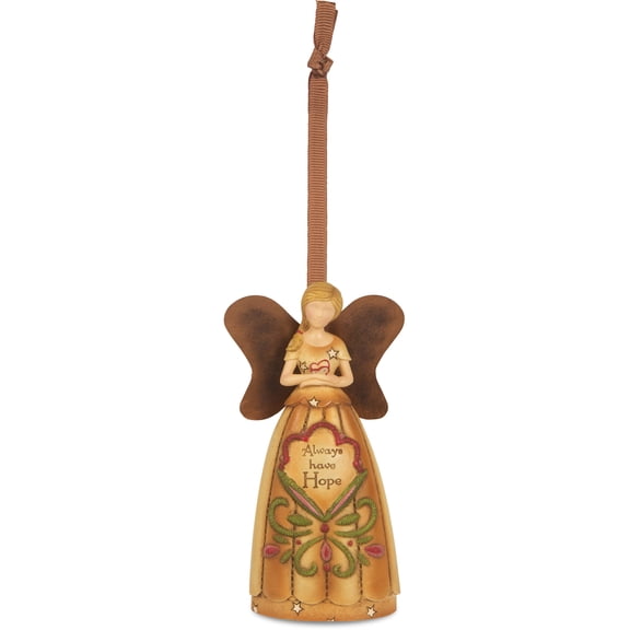 Pavilion- Always Have Hope 4.5" Angel Ornament