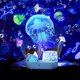thumbnail image 1 of Proyector de luz nocturna Ocean Star Sky para niños, proyector de constelaciones, 360, 1 of 5
