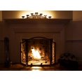 thumbnail image 2 of Fireplace Burning Logs Wall Mural Decal by Wallmonkeys Vinyl Peel and Stick Graphic (18 in W x 13 in H), 2 of 4