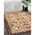 thumbnail image 2 of Ahgly Company Indoor Round Traditional Chestnut Red Animal Area Rugs, 4' Round, 2 of 6