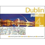 PopOut Maps: Dublin PopOut Map (Sheet map, folded)