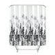 thumbnail image 2 of RKSTN shower curtain Fabric Shower Curtain Bathroom Shower Curtain Polyester Stall Curtains With 12 Hooks For Bathroom Showers, Bathtubs, 2 of 6