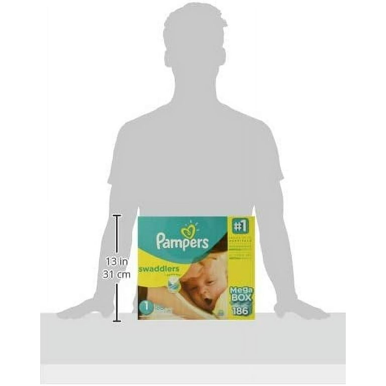 Pampers swaddlers mega box sales