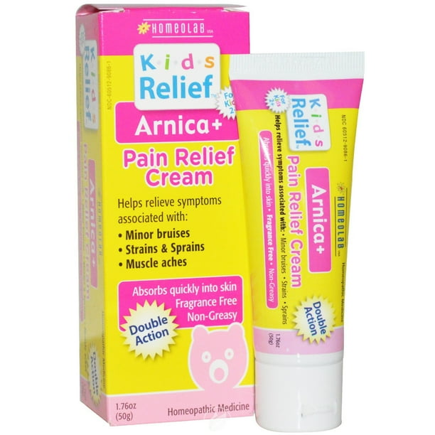 Kids Relief Arnica Pain Relief Cream 1.76 Ounce, Pack of 2 Walmart