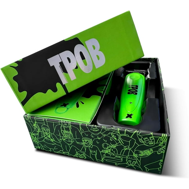 ゆうき BORDERLESS 420ML-T TPOB X Digital Brushless Hair Trimmer, Psycho Zero Gapped T-Blade