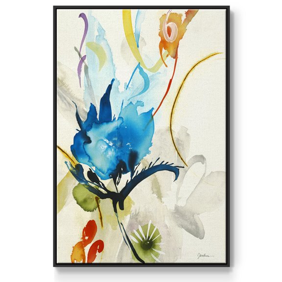 Local Color I Framed Premium Gallery Wrapped Canvas - Ready to Hang