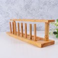Stri Wooden 8 Vents Test Tube Rack Holder Pipe Stand School Laboratory
