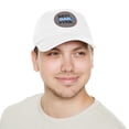 thumbnail image 4 of Dad Hat with Leather Patch (Round), 4 of 5