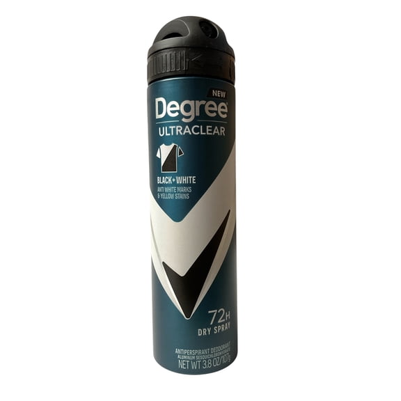 Degree for Men Black   White Driftwood Antiperspirant Dry Spray 3.8 oz (Pack of 3)
