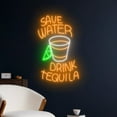 thumbnail image 4 of Handmadetneonsign Tequila Is Always The Answer Neon Sign, Tequila Led Light, Wine Bar Led Sign, 4 of 5