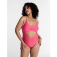 thumbnail image 2 of Hot Girl Summer by Megan Thee Stallion Women's and Women's Plus Hot Girl Summer Cutout One-Piece Swimsuit, Sizes XS-3X, 2 of 6