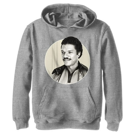 Boys' Star Wars Han Solo Action Figure Graphic Long Sleeve Fleece Sweatshirt - Athletic Heather - Medium