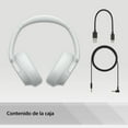 thumbnail image 4 of Sony Noise Canceling Wireless Bluetooth Headphones - Built-in Microphone Quick Charge WH-CH720NW - White, 4 of 11
