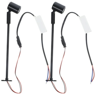 2 PCS LED Spotlight Display Floor Lamp Reading Jewelry Uplights Outdoor Uplighting 2pcs