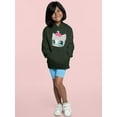 thumbnail image 2 of Cute Cat With Bow Hoodie Juniors -Image by Shutterstock,  x-Large, 2 of 4
