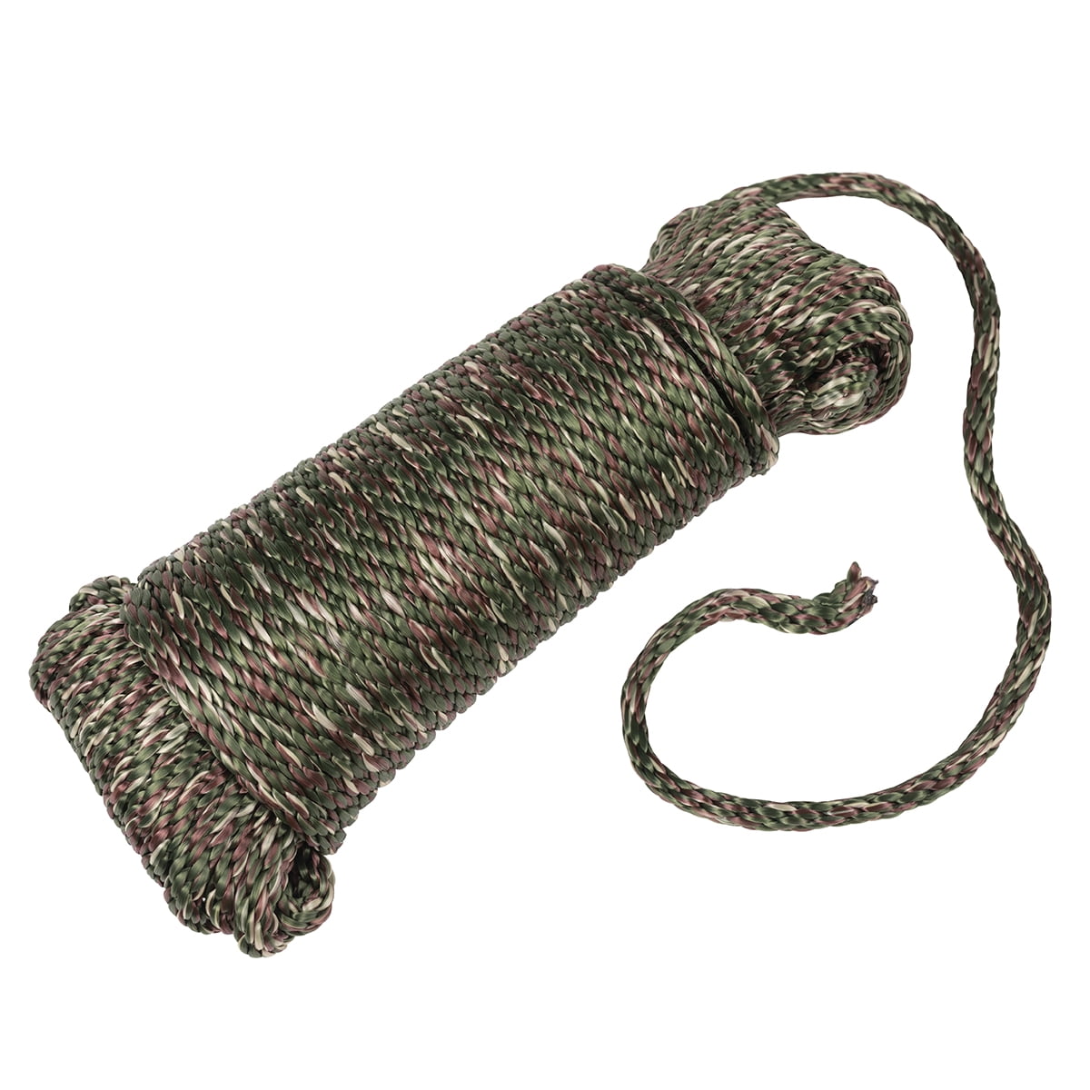 Ozark Trail 1/4 in x 50 ft Braided Polypropylene Utility Dock Line, Floating Marine and General Purpose Rope