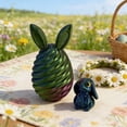 thumbnail image 2 of Easter Basket Stuffers Bunny Surprise Egg Set, Printed Mini Rabbit Toys for Kids Teens, Easter Decorations Desk Decor Holiday Gift, 2 of 5