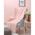 thumbnail image 5 of Pink Fleece Throw Blanket, Super Soft Blanket 50"x60", Polar Fleece Throw, All Season Blanket Decor for Couch Sofa Bed Travel Home, 5 of 6