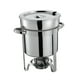 thumbnail image 5 of Sopa Chafer Party Food Warmer Buffet Set, olla de sopa reutilizable de cereales calientes con soporte de combustible para Catering, cenas de banquetes 7L Macarena Abeja de sopa, 5 of 8