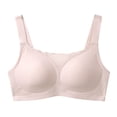 thumbnail image 3 of Women's Wireless Comfortable Soft Bra Full Coverage Everyday No Show Bra with Support, 3 of 3