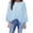 Blue, variant on Vedolay Fall Fashion Sweatshirt Tie Dye Tunic Sweatshirts Winter Casual Dressy Sweatshirt Beige,M
