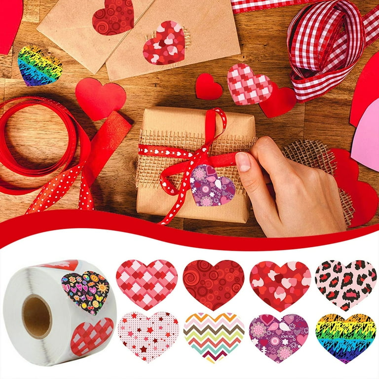 Colorful Hearts - Sticker