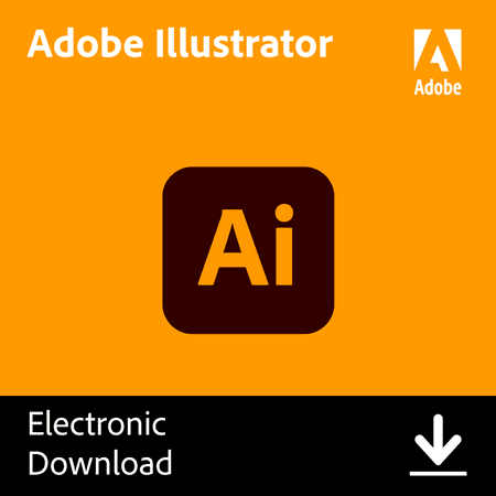 Illustrator | 1 Year Subscription 1 User|Create logos & icons| Multiple Platforms [Digital Download]