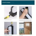thumbnail image 4 of Aplique de pared LED moderno para exterior, 24 W, IP65, resistente al agua, de aluminio y acrílico, luz blanca cálida de 3000 K, 26 x 10 x 6 cm [Clase energética A+], 4 of 5