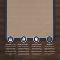 thumbnail image 6 of Linon Athena Cork & Blue 8.9x12 Area Rug, 6 of 8