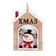 thumbnail image 1 of Inteprter Colgante de de Navidad con forma de casa hueca, adornos colgantes, colgador de muñeco de nieve, decoración navideña para el hogar, Kits de decoración para fiestas Muñeco de nieve, 1 of 6