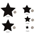 thumbnail image 3 of Playfully Ever After Estrellas de fieltro rígidas de 2 pulgadas, 60 piezas (azul), 3 of 5