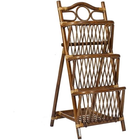 Magazine Rack，3 Tier Floor Literature Organizer Rack Newspaper Rack ...