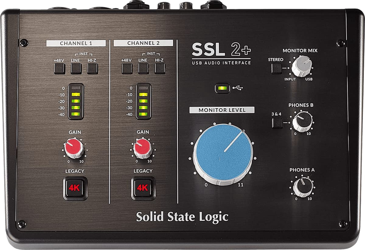 Solid State Logic SSL 2+ 2x4 USB Audio Interface - Walmart.ca