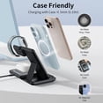 thumbnail image 6 of 3 In 1 Wireless Charging Foldable Fast 15W Charging For Multiple Device Space Saving Phone Watch Earphone, 6 of 8