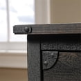 thumbnail image 6 of Pemberly Row 2Drawers Vertical Black Wood Filing Cabinet Easy Assembly, 6 of 14